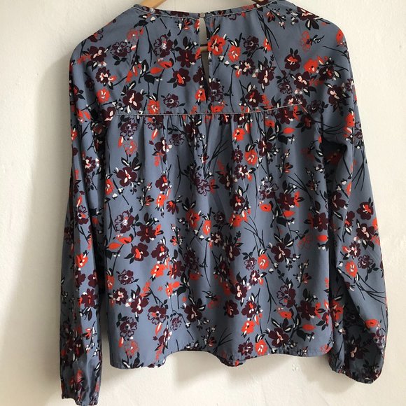 Floral peasant blouse Abercrombie & Fitch size XS - Picture 4 of 4